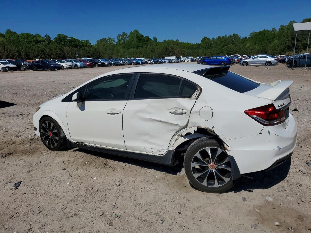 2013 Honda Civic Si White vin: 2HGFB6E56DH711314