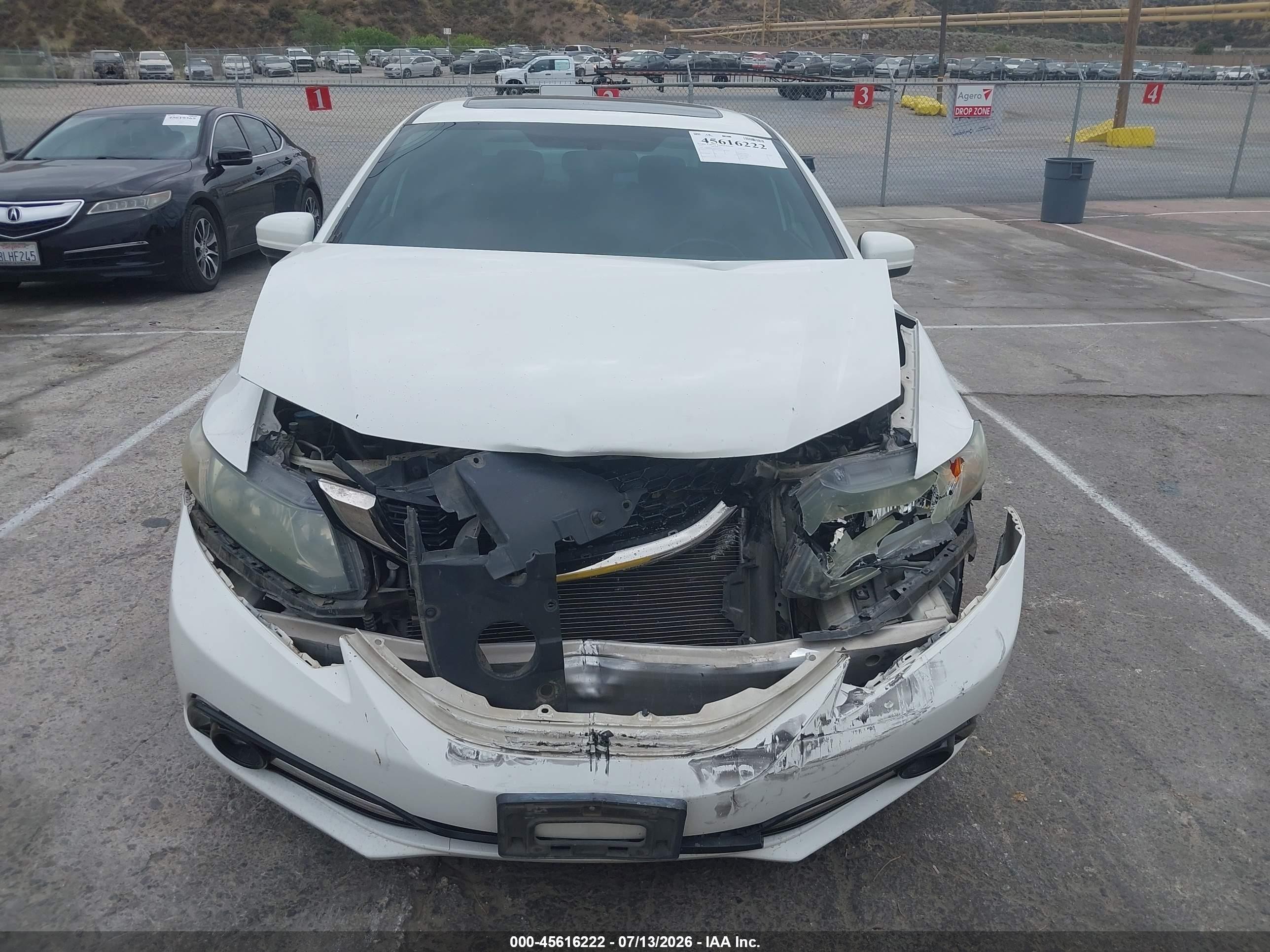 2015 Honda Civic Si White vin: 2HGFB6E56FH704141