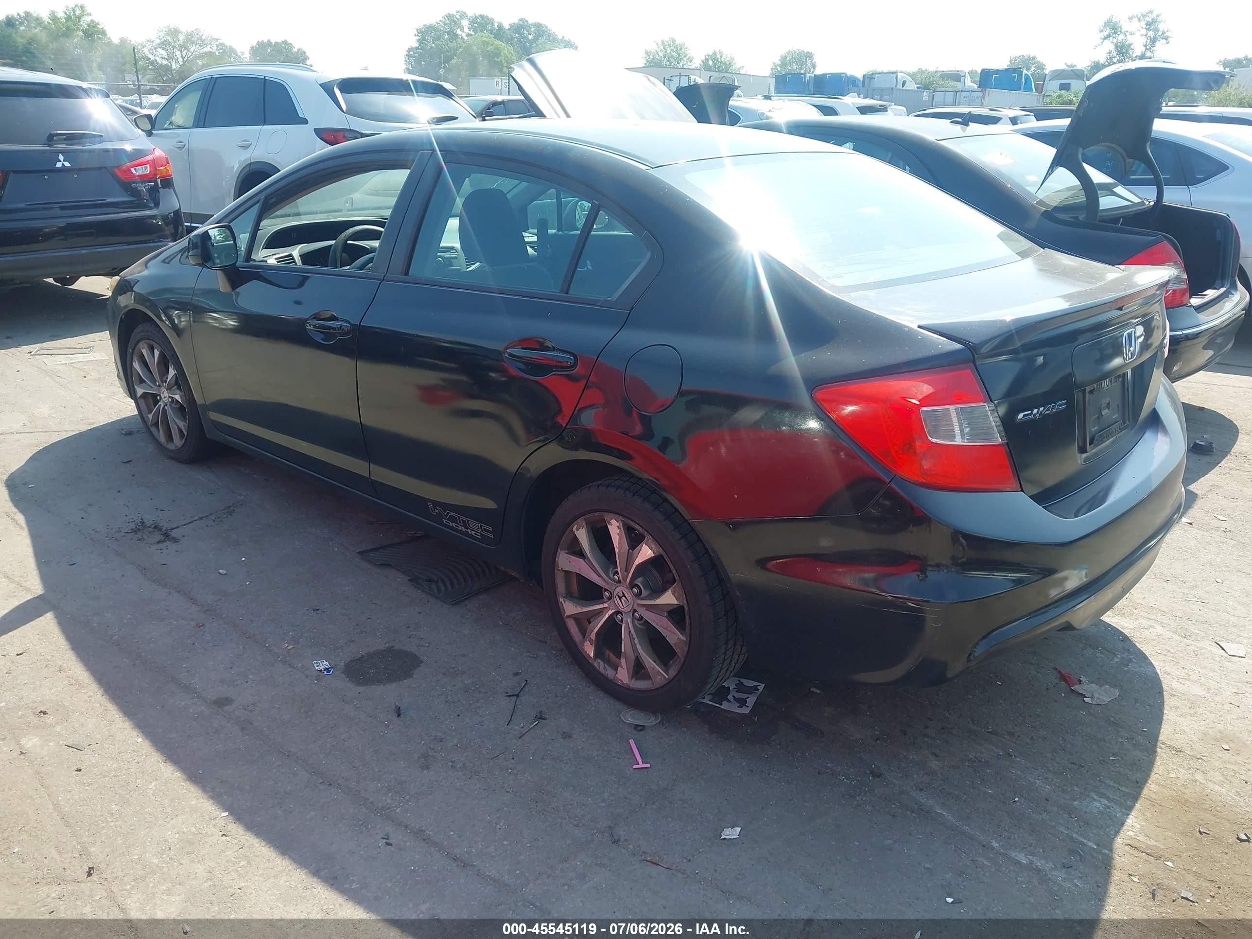 2012 Honda Civic Si Black vin: 2HGFB6E57CH704659