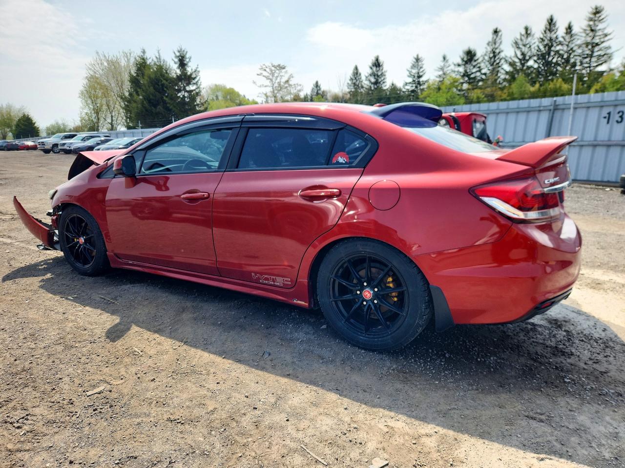 2013 Honda Civic Si Red vin: 2HGFB6E57DH201151