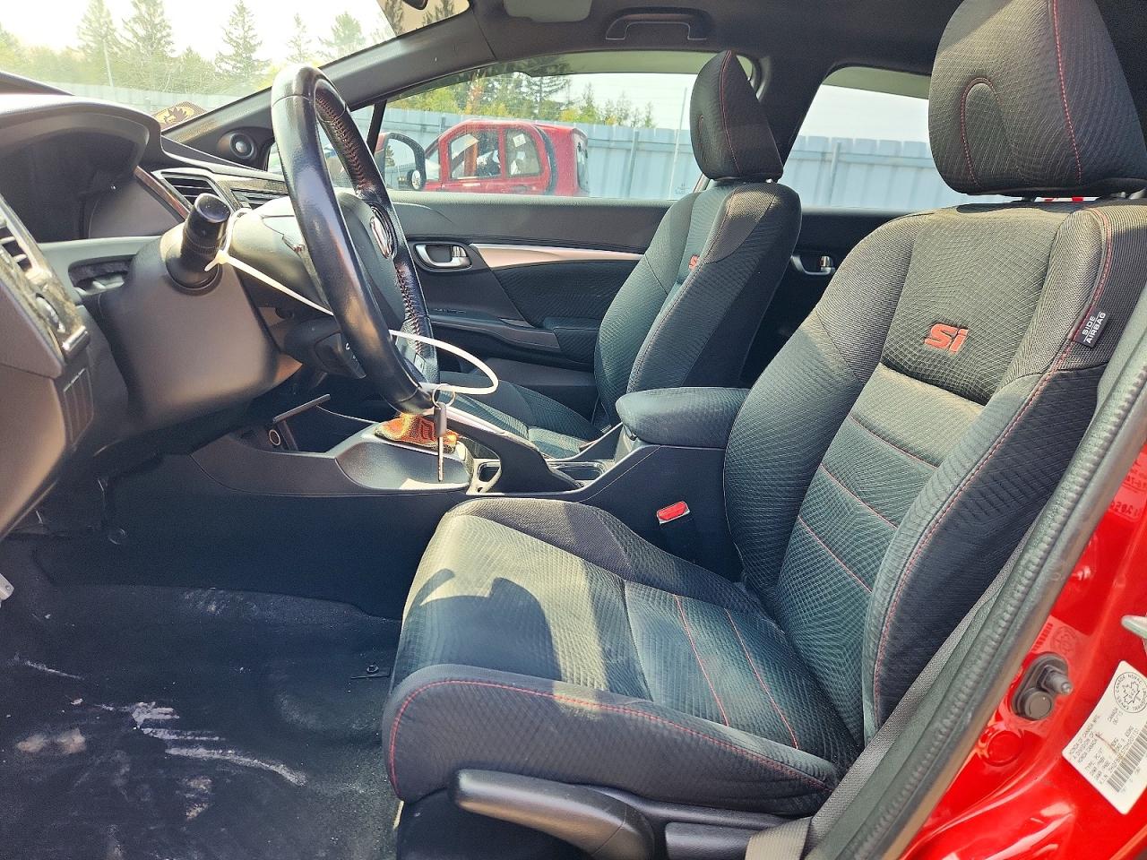 2013 Honda Civic Si Red vin: 2HGFB6E57DH201151