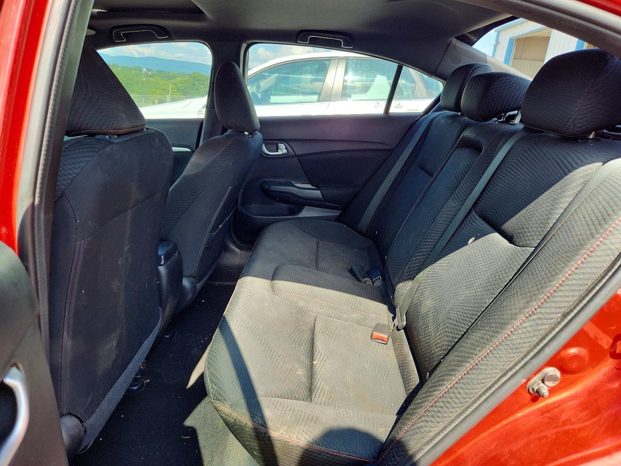 2013 Honda Civic Si Orange vin: 2HGFB6E57DH702525
