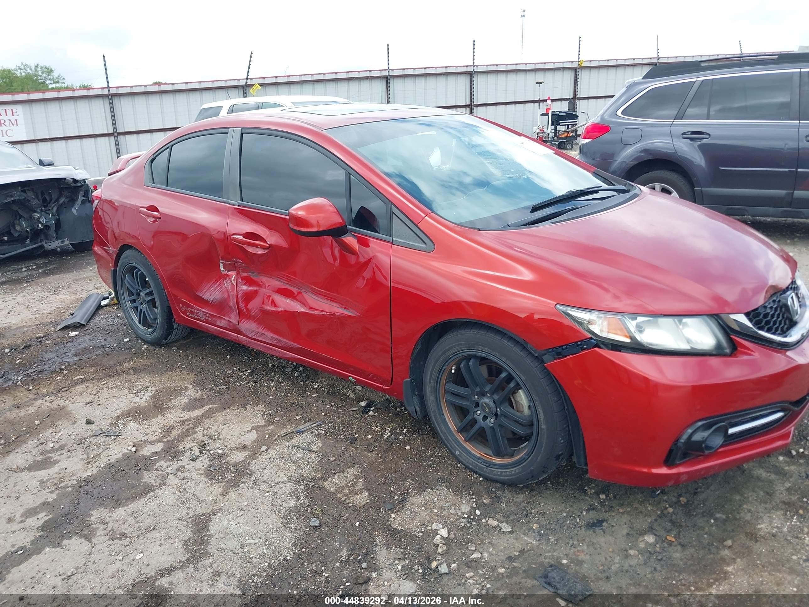 2013 Honda Civic Si Red vin: 2HGFB6E57DH707093