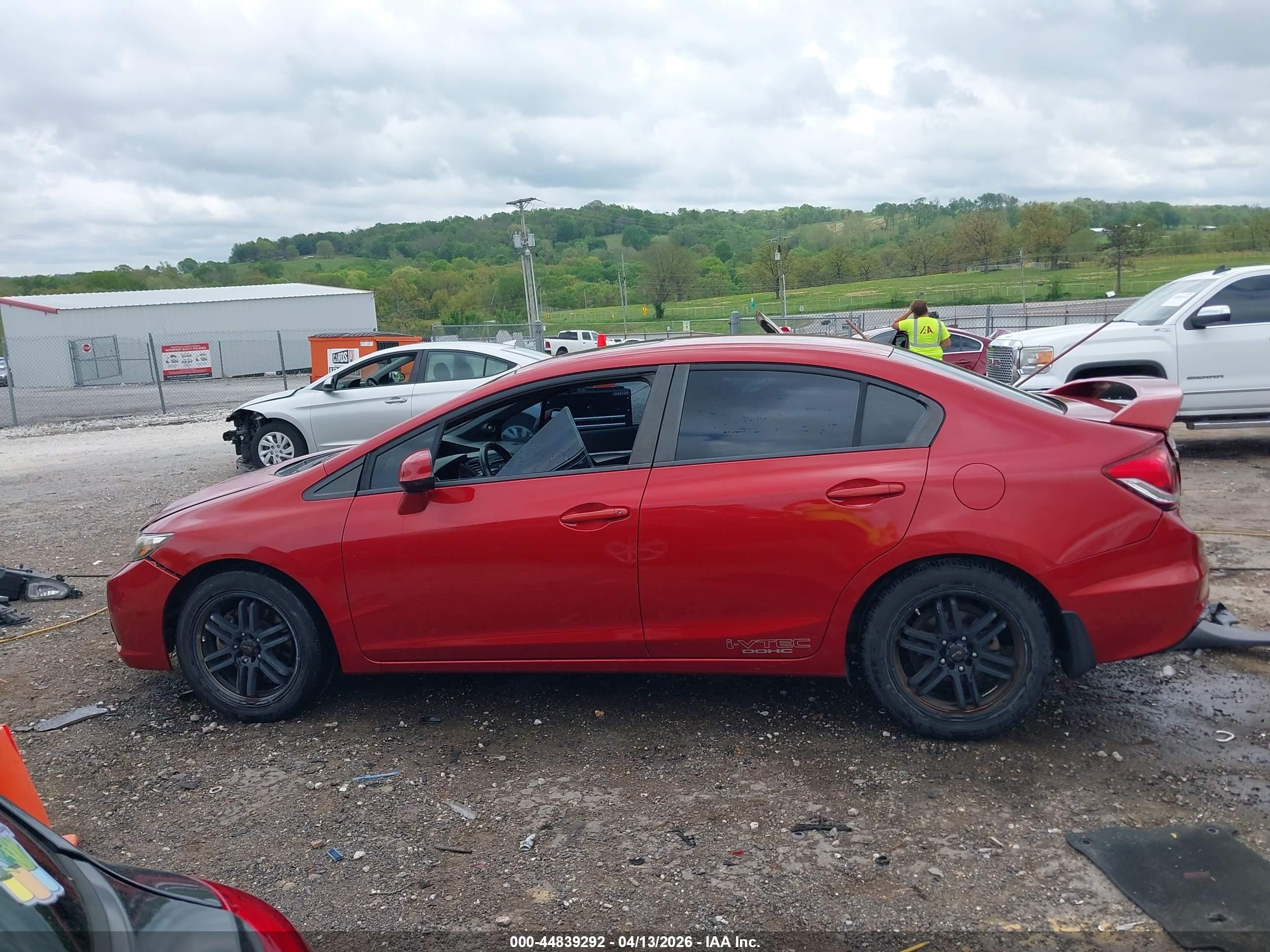2013 Honda Civic Si Red vin: 2HGFB6E57DH707093