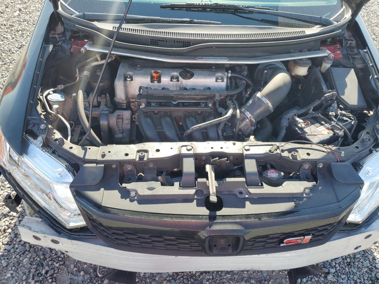 2012 Honda Civic Si Black vin: 2HGFB6E58CH702032