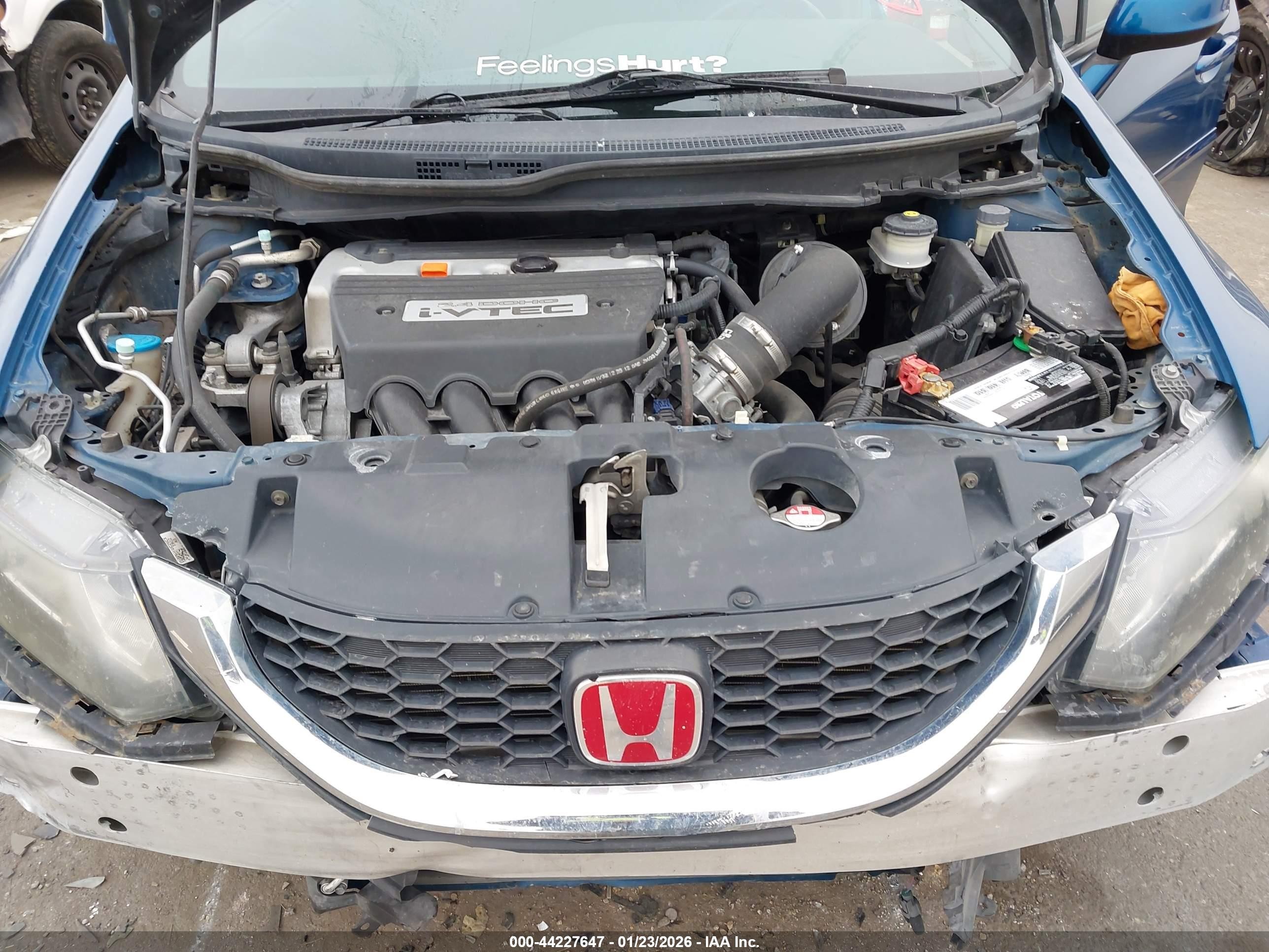 2013 Honda Civic Si Blue vin: 2HGFB6E58DH702176