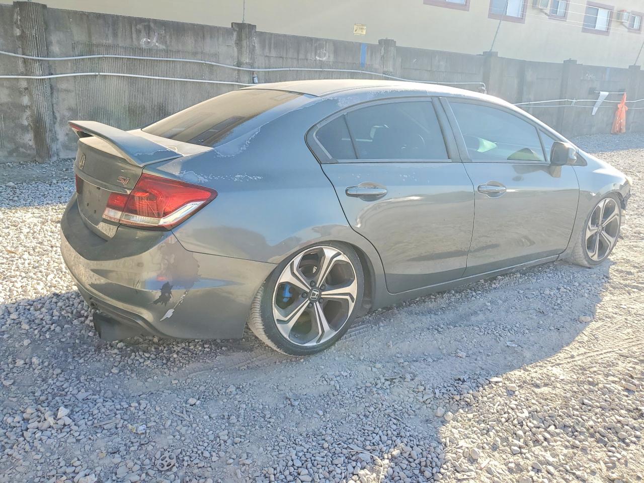2013 Honda Civic Si Gray vin: 2HGFB6E58DH704249