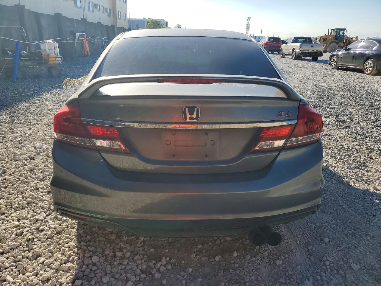 2013 Honda Civic Si Gray vin: 2HGFB6E58DH704249