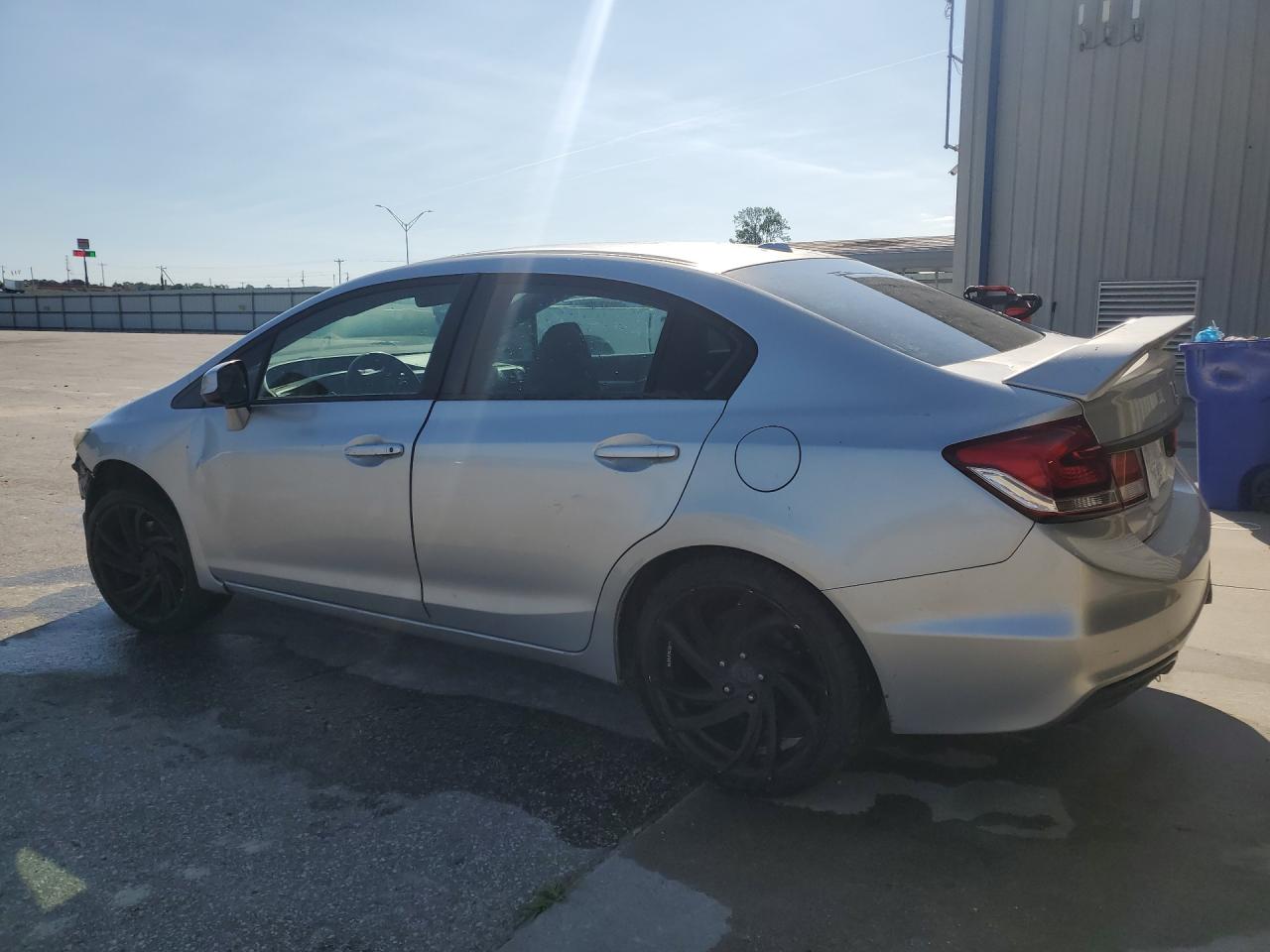 2013 Honda Civic Si Silver vin: 2HGFB6E58DH706776 Damage: Left Rear Door, Multiple Scratches Heavy, 2