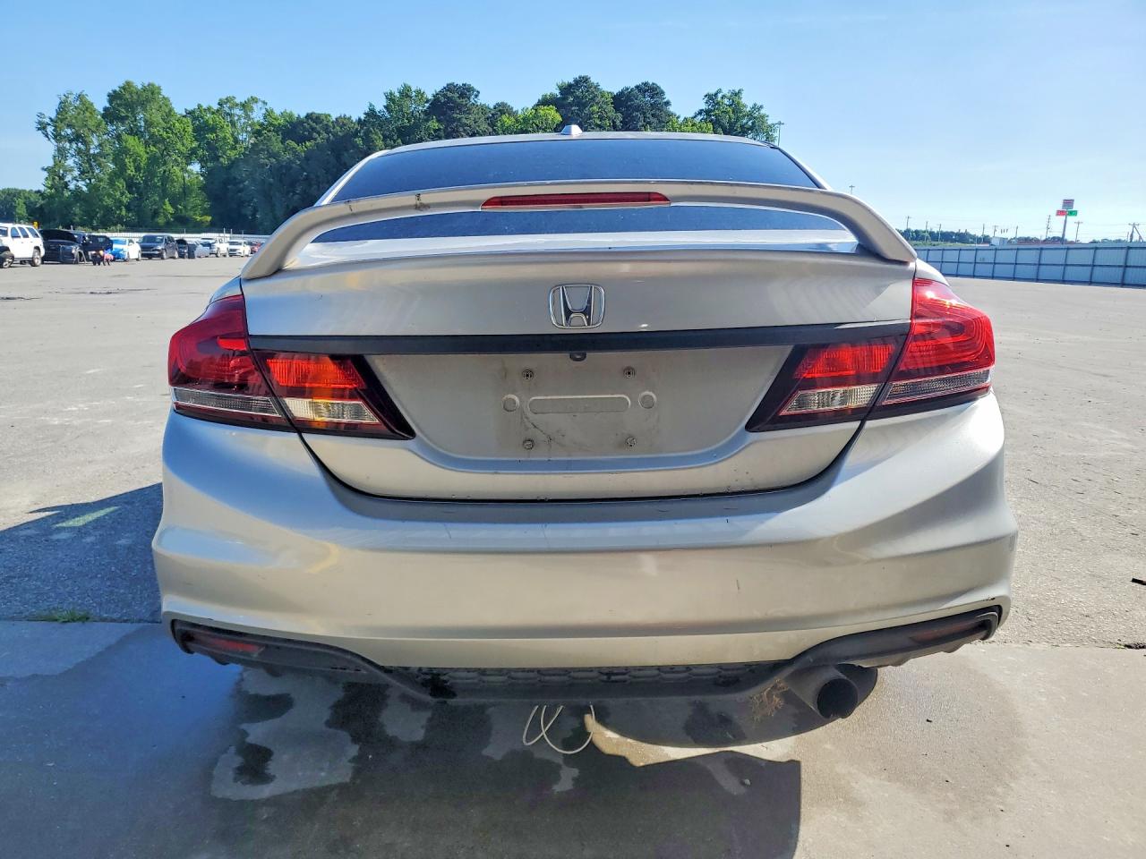 2013 Honda Civic Si Silver vin: 2HGFB6E58DH706776