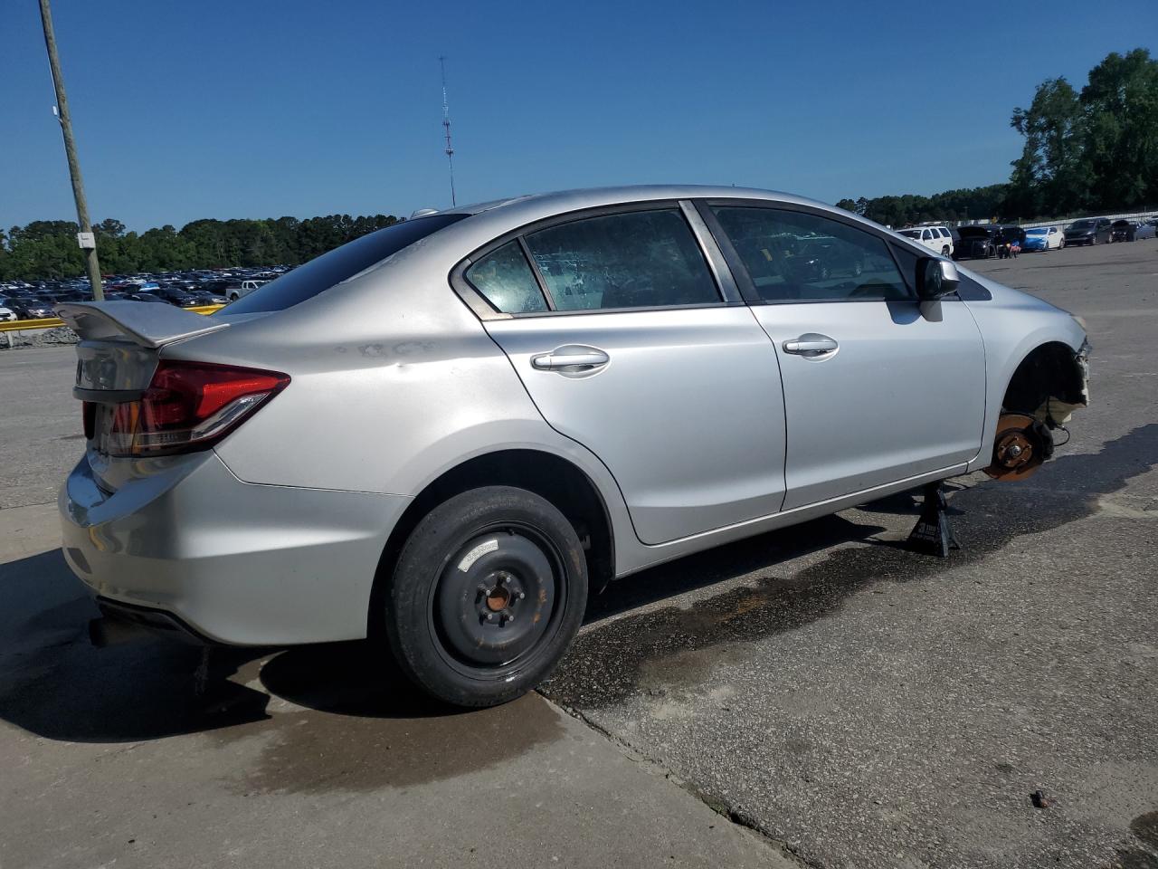 2013 Honda Civic Si Silver vin: 2HGFB6E58DH706776 Damage: Right Qtr Panel, Multiple Dents/Paint Damage, 3