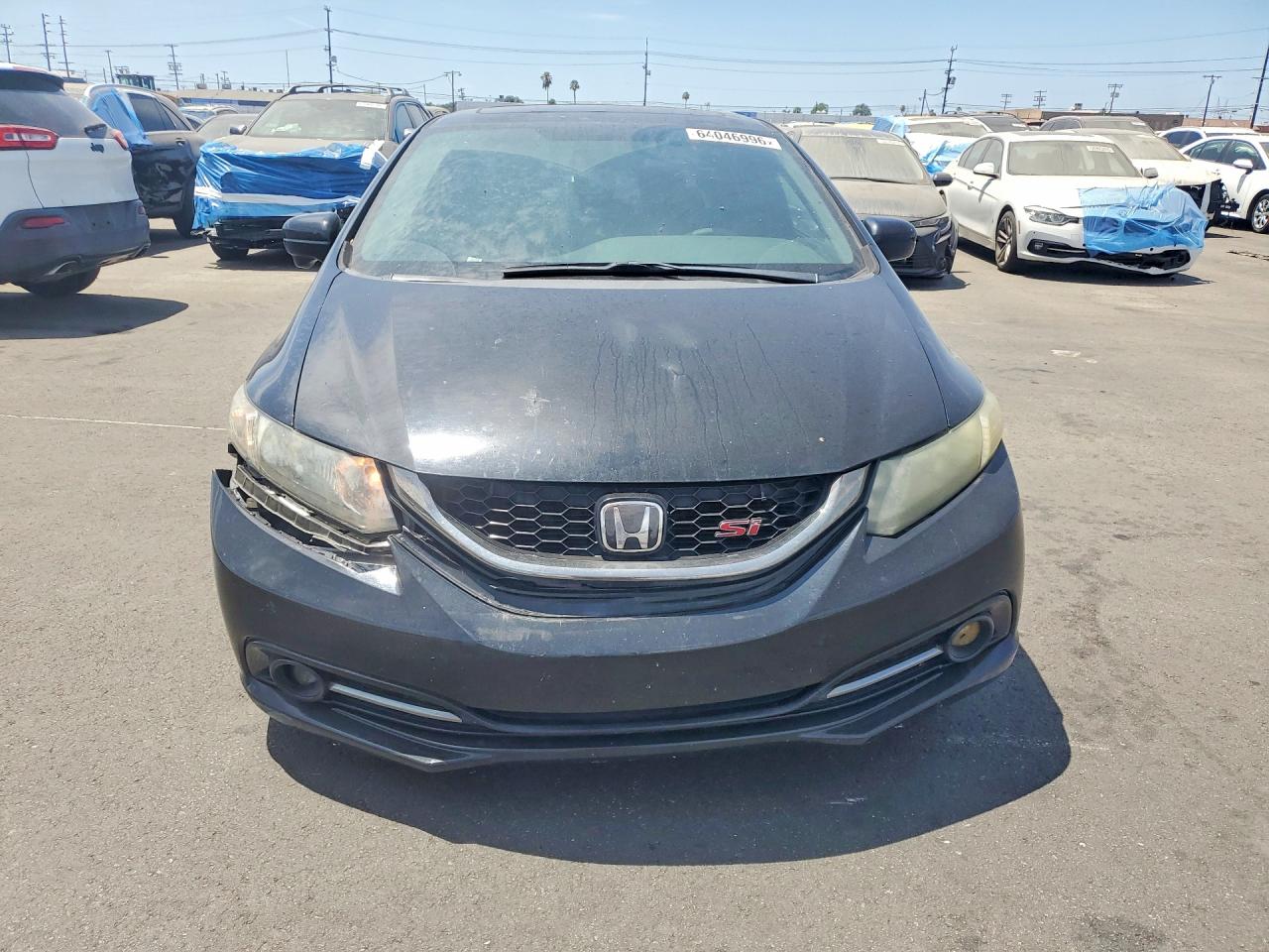 2015 Honda Civic Si Black vin: 2HGFB6E58FH702469