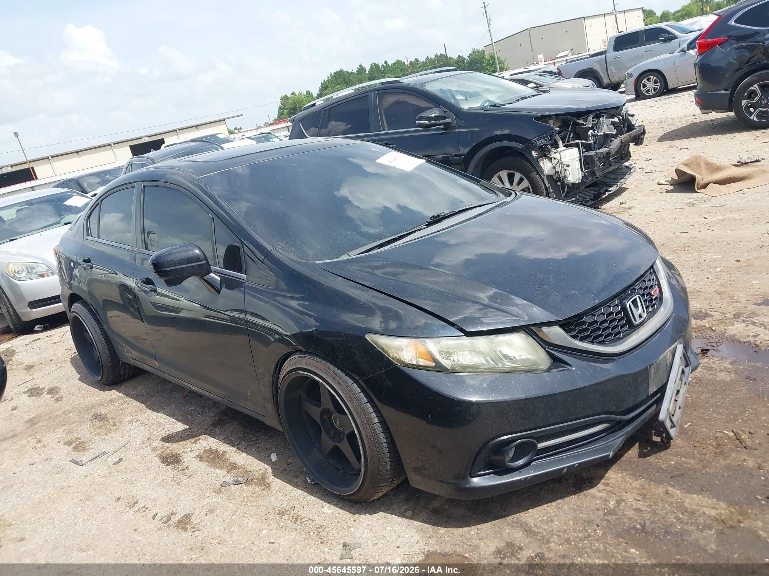 2015 Honda Civic Si Black vin: 2HGFB6E58FH708613