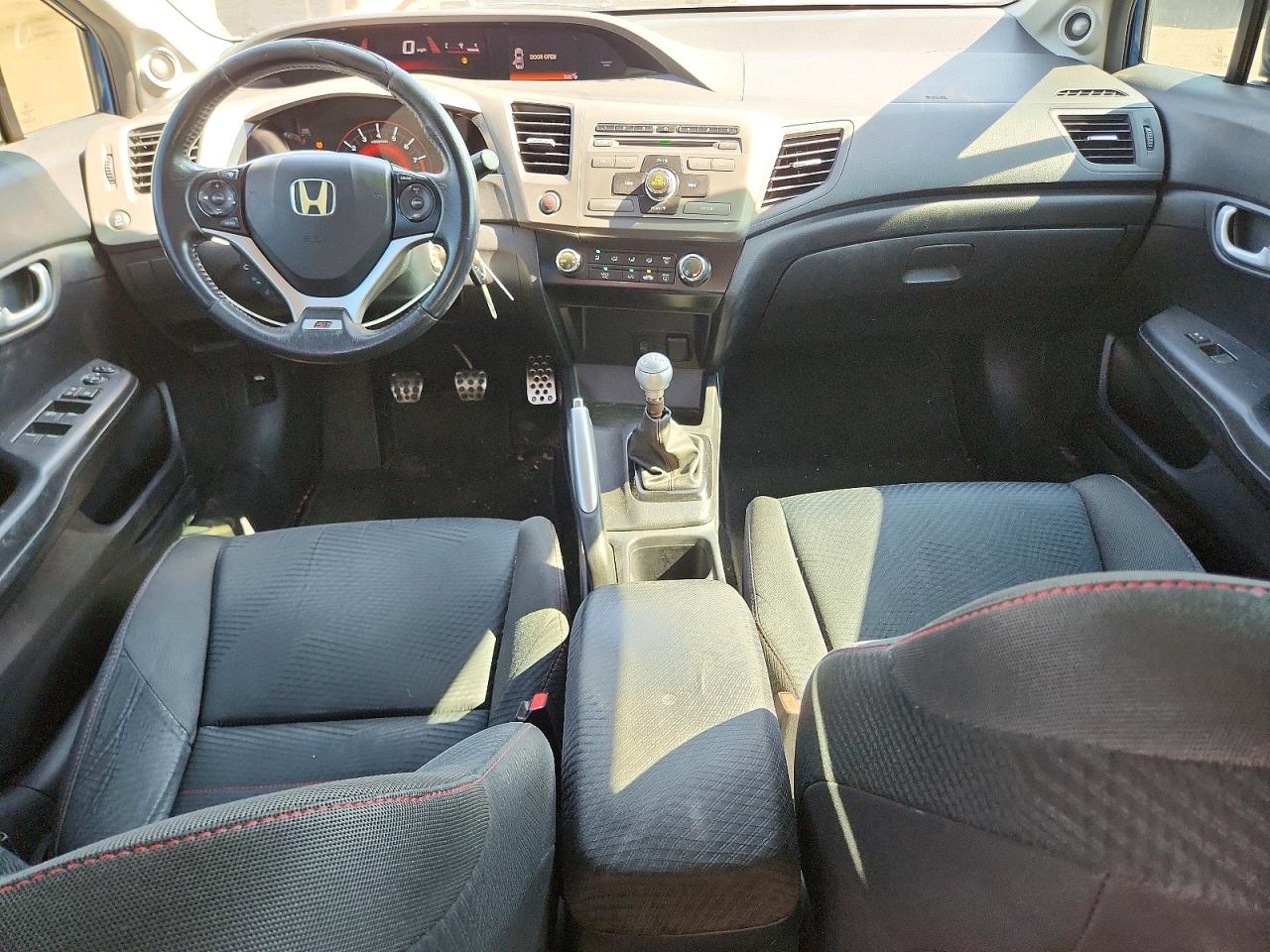 2012 Honda Civic Si Blue vin: 2HGFB6E59CH701147