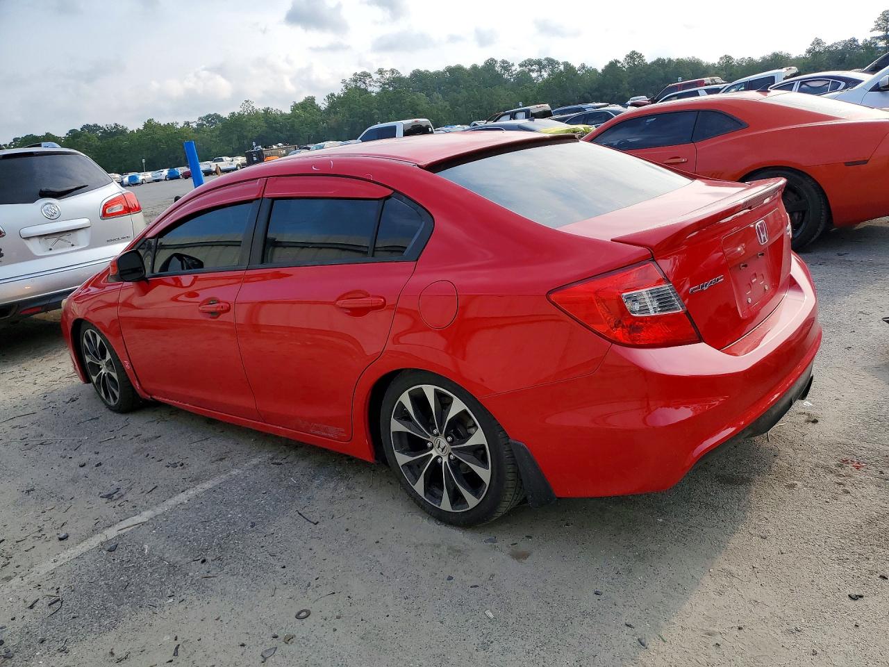 2012 Honda Civic Si Red vin: 2HGFB6E59CH706218