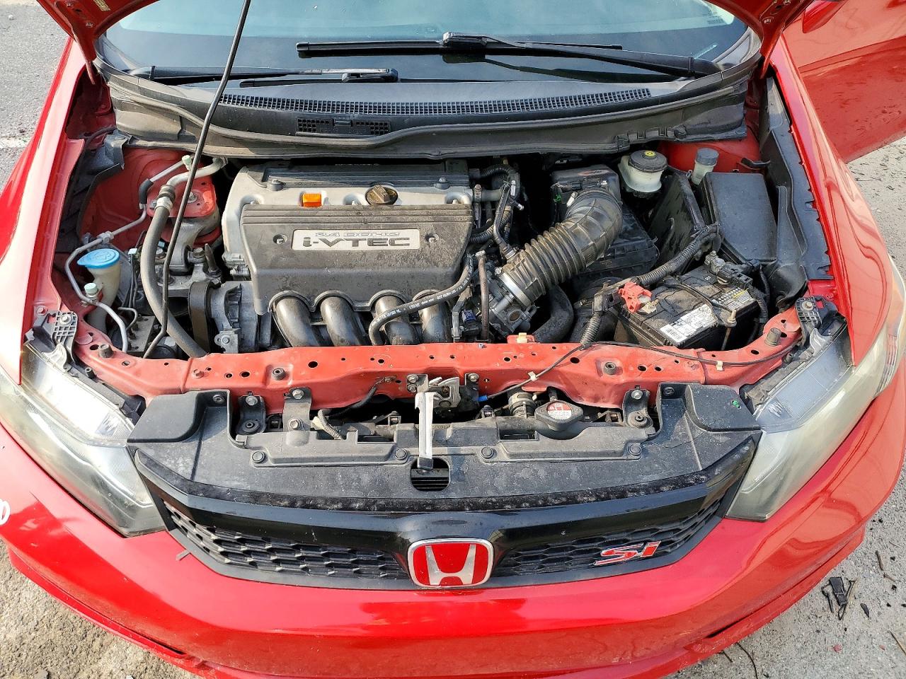 2012 Honda Civic Si Red vin: 2HGFB6E59CH706218