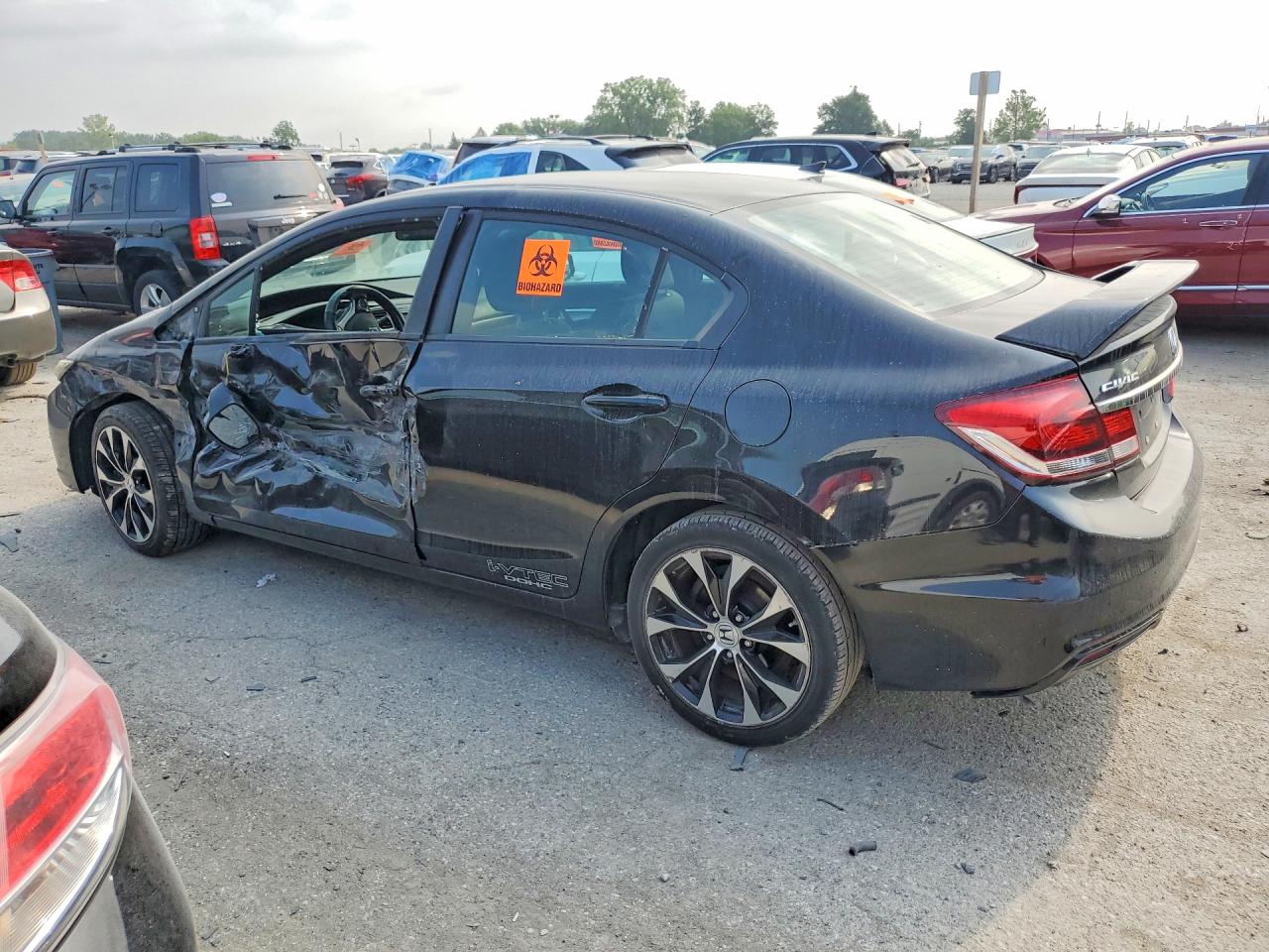 2013 Honda Civic Si Black vin: 2HGFB6E59DH707774