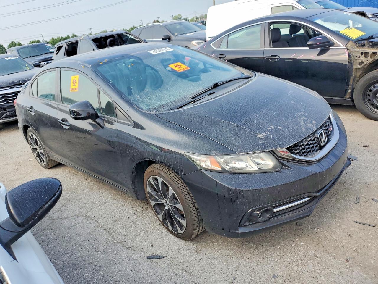2013 Honda Civic Si Black vin: 2HGFB6E59DH707774