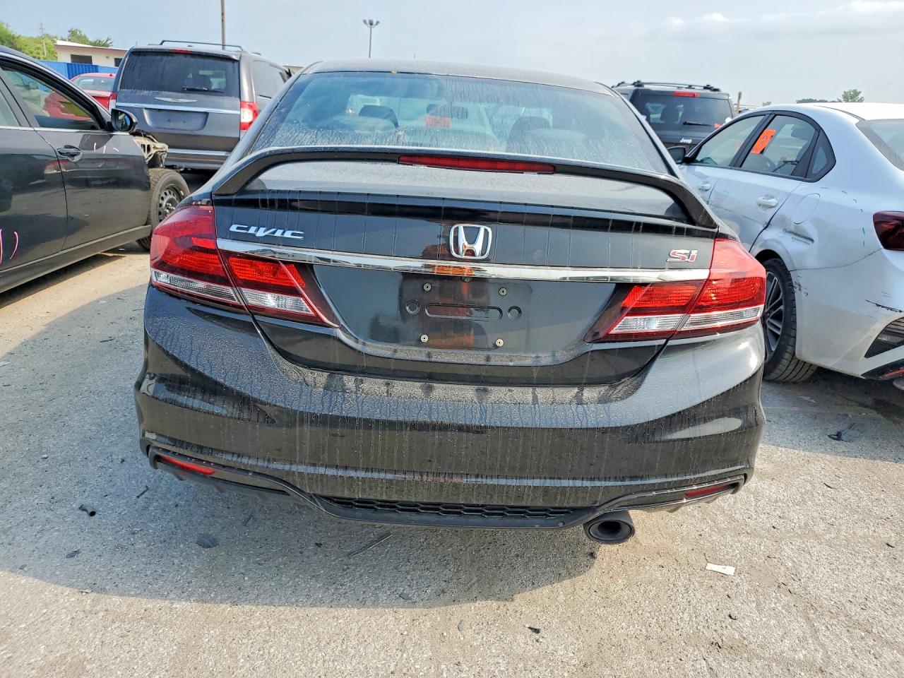 2013 Honda Civic Si Black vin: 2HGFB6E59DH707774