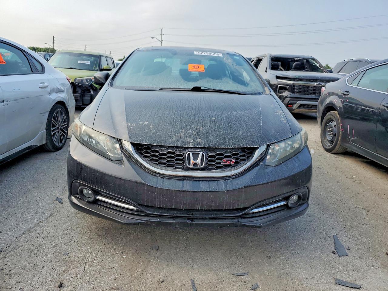 2013 Honda Civic Si Black vin: 2HGFB6E59DH707774