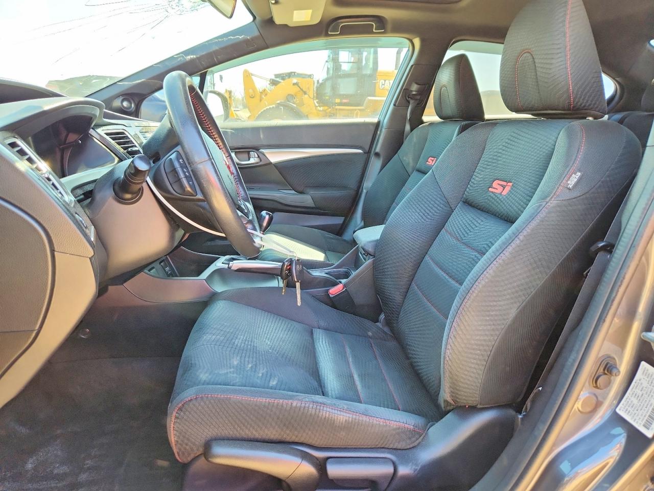 2013 Honda Civic Si Серый vin: 2HGFB6E59DH710691
