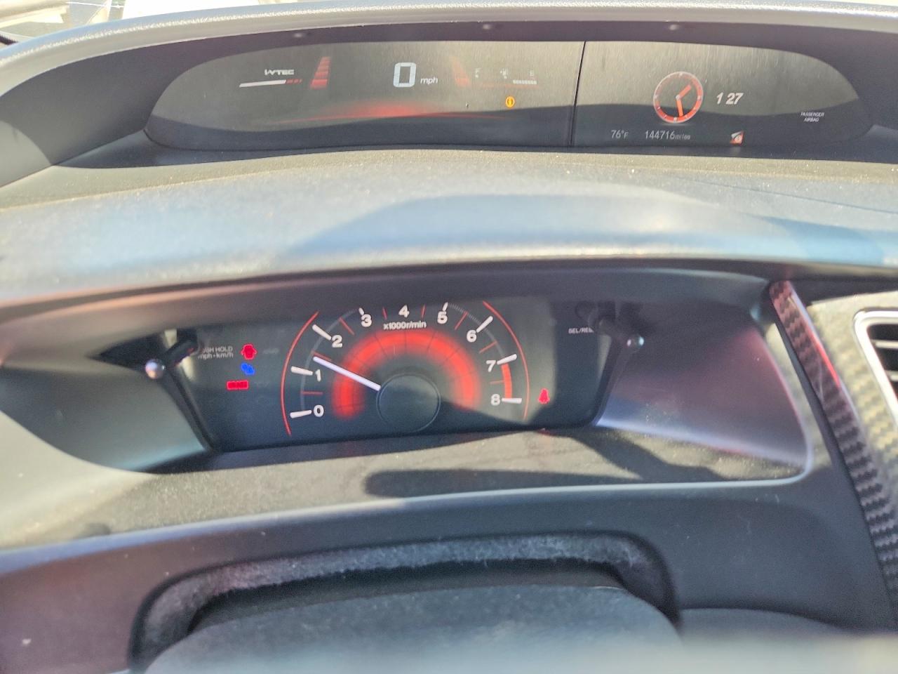 2013 Honda Civic Si Серый vin: 2HGFB6E59DH710691