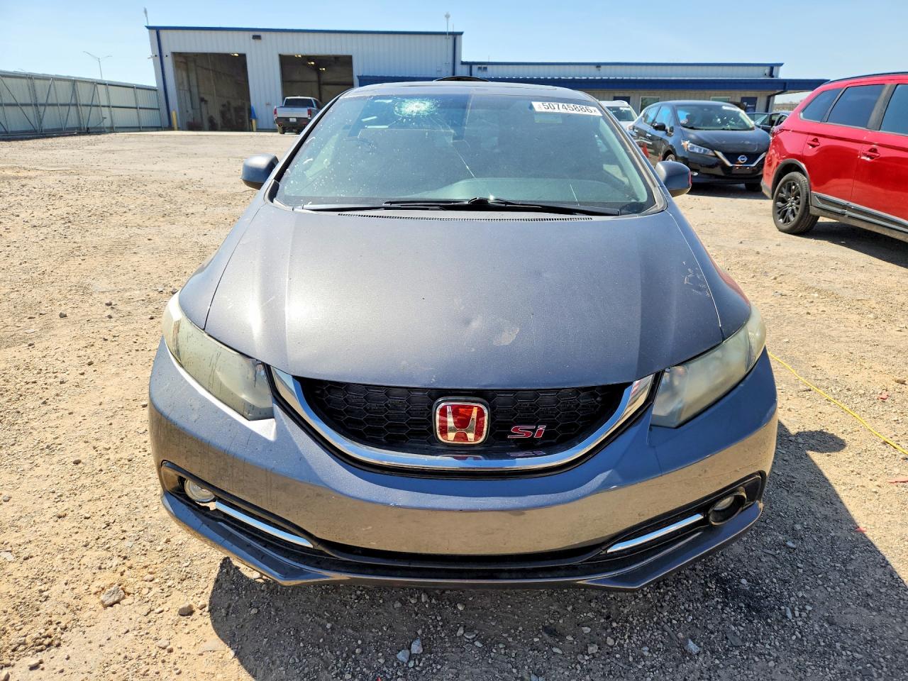 2013 Honda Civic Si Серый vin: 2HGFB6E59DH710691