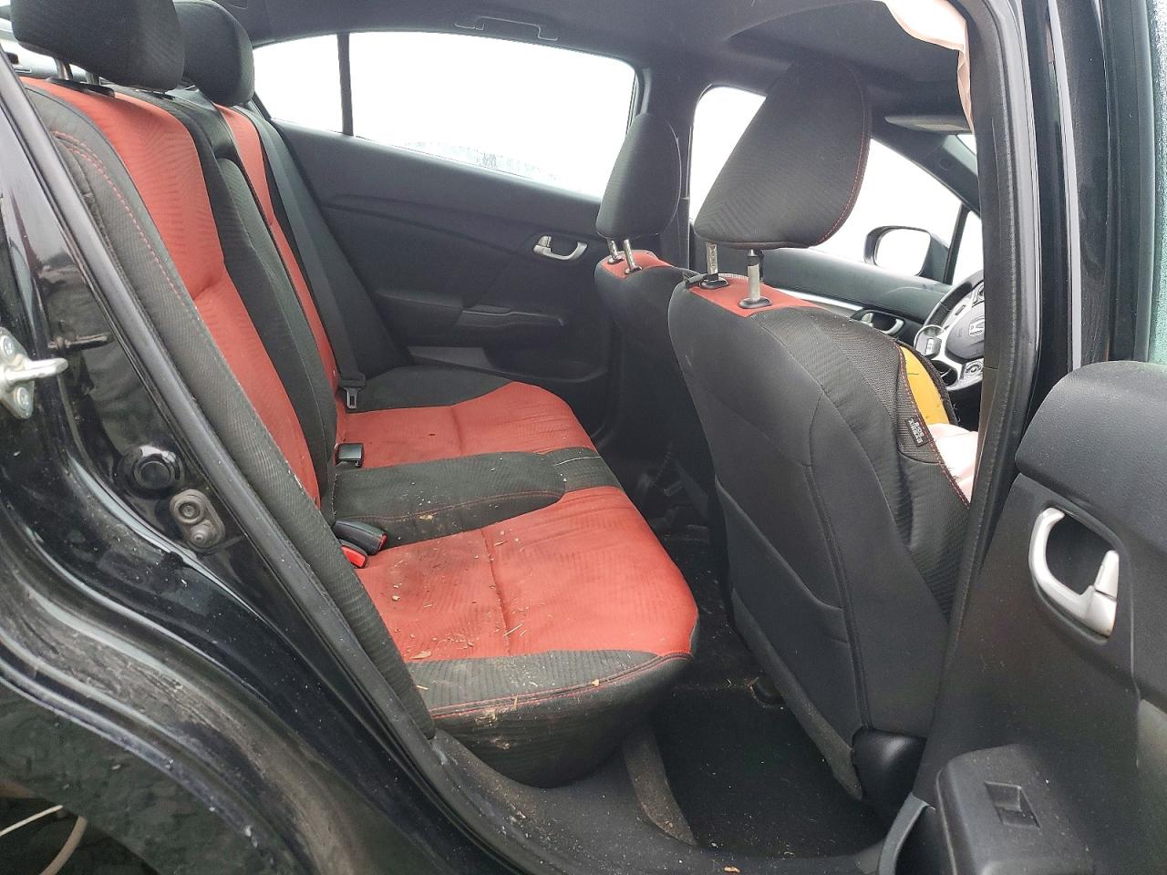 2014 Honda Civic Si Черный vin: 2HGFB6E59EH703340