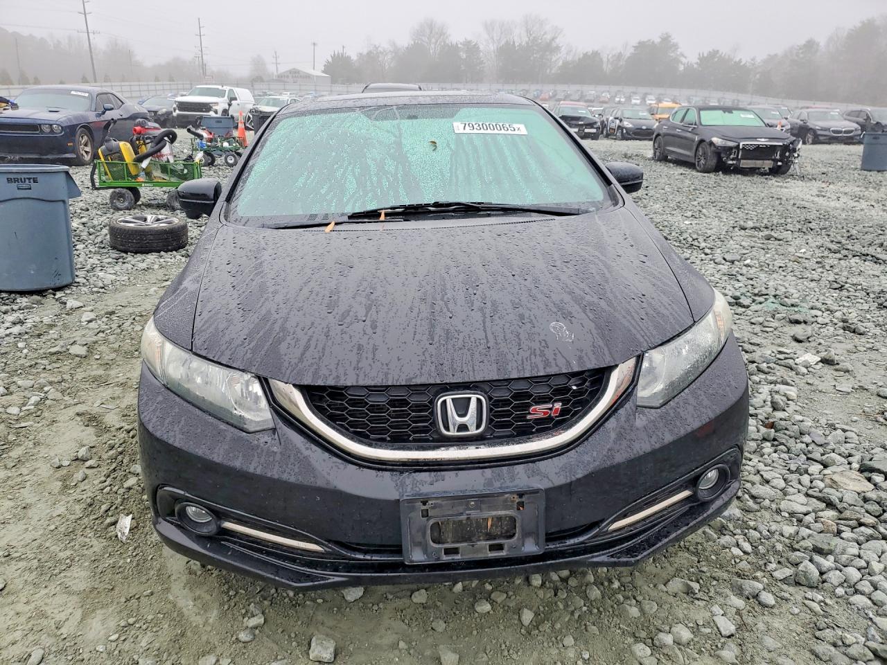 2014 Honda Civic Si Черный vin: 2HGFB6E59EH703340