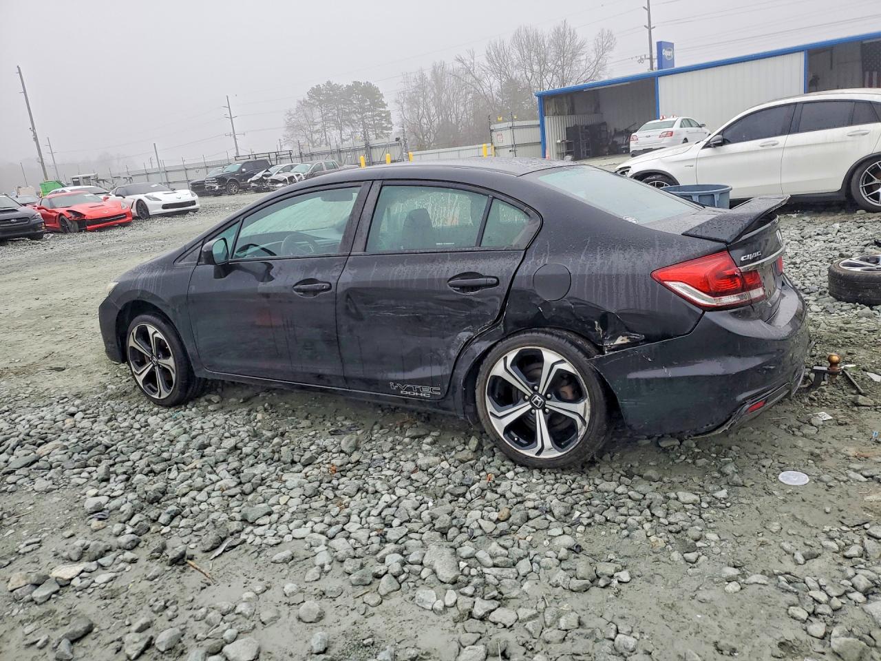 2014 Honda Civic Si Черный vin: 2HGFB6E59EH703340