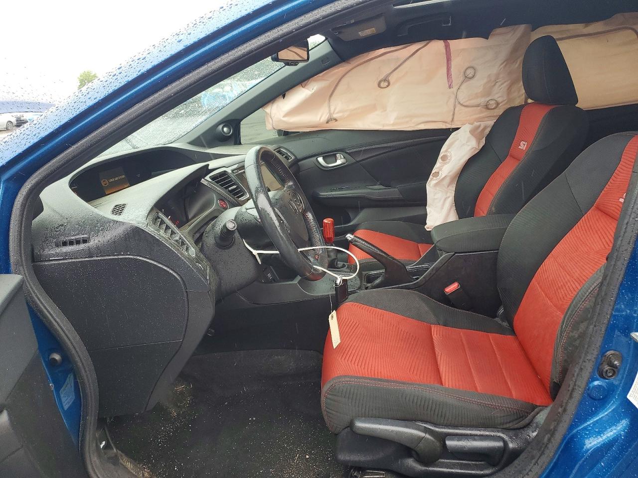 2015 Honda Civic Si Blue vin: 2HGFB6E59FH701718