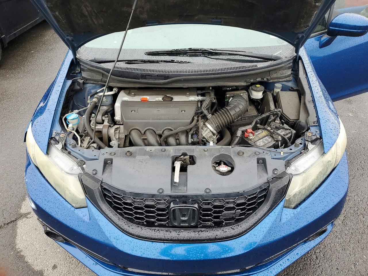 2015 Honda Civic Si Blue vin: 2HGFB6E59FH701718