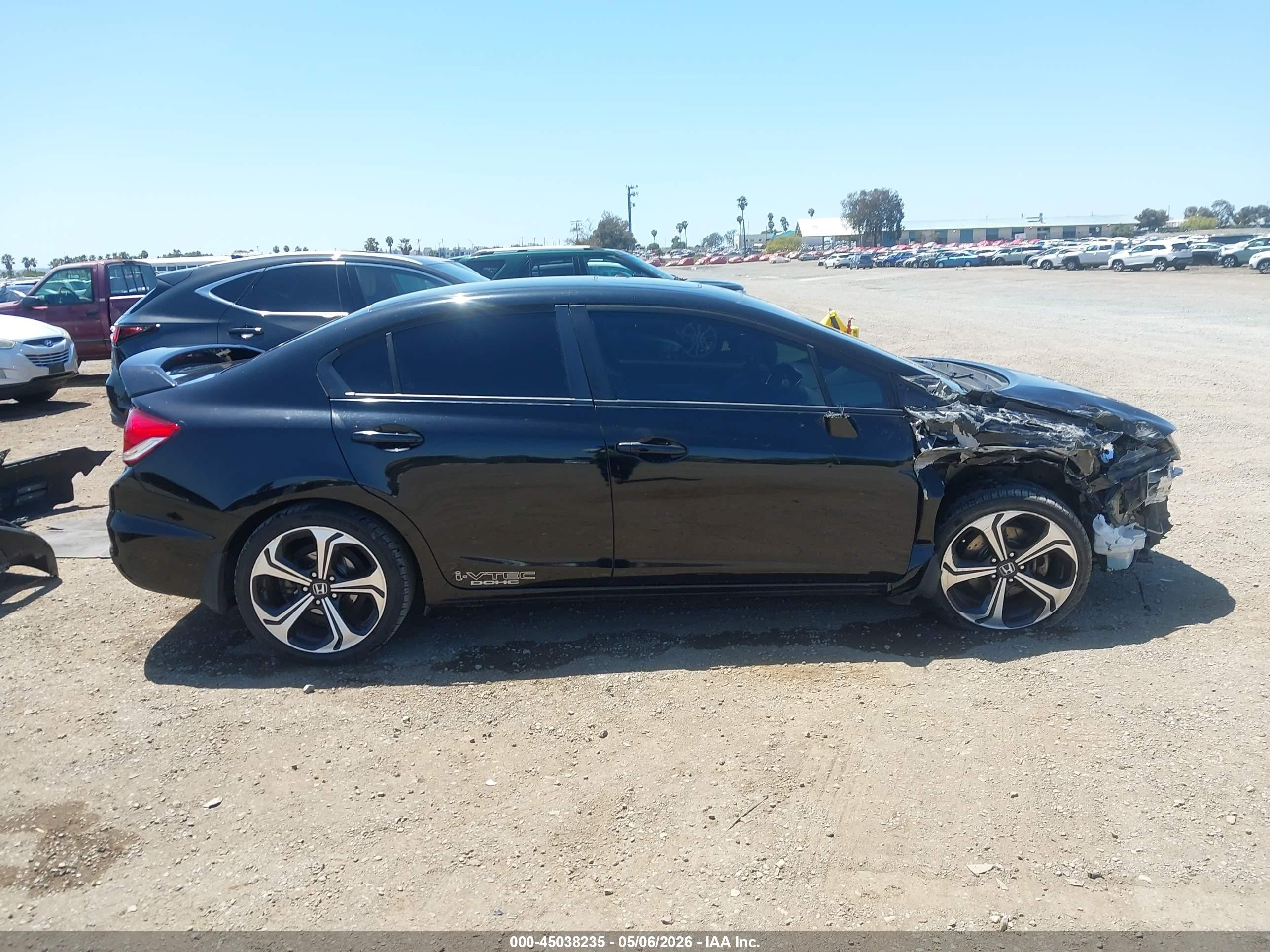 2015 Honda Civic Si Black vin: 2HGFB6E59FH703811