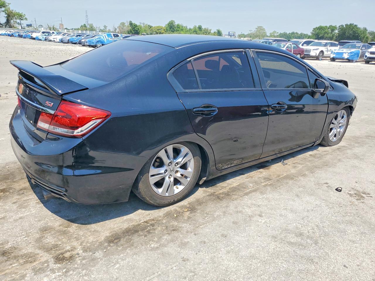2015 Honda Civic Black vin: 2HGFB6E59FH704991
