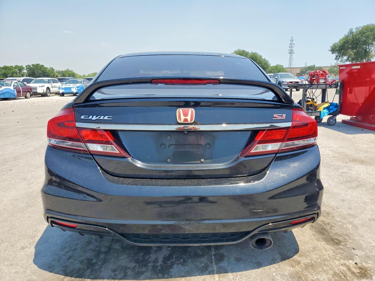 2015 Honda Civic Black vin: 2HGFB6E59FH704991