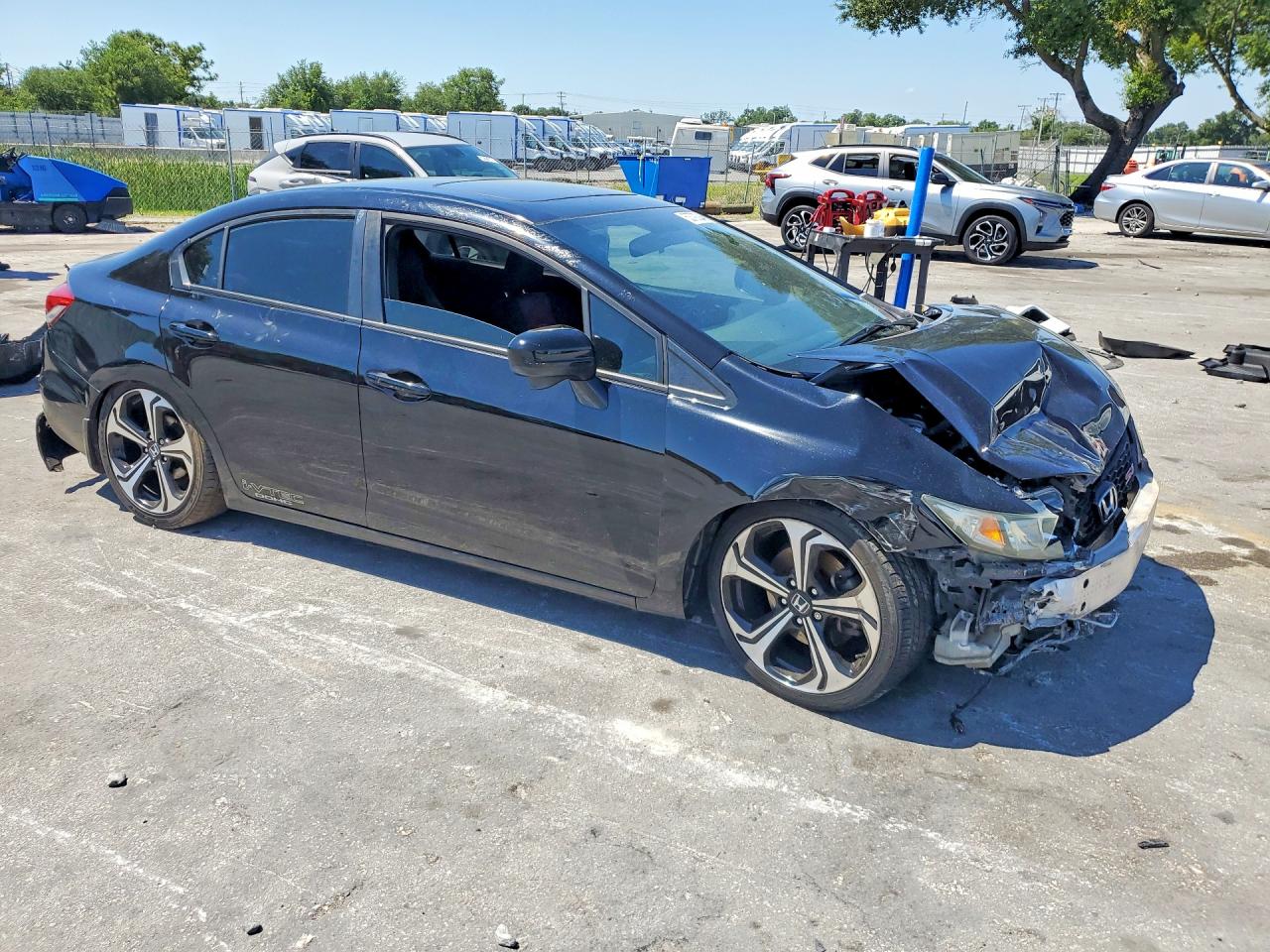 2015 Honda Civic Si Black vin: 2HGFB6E59FH705011