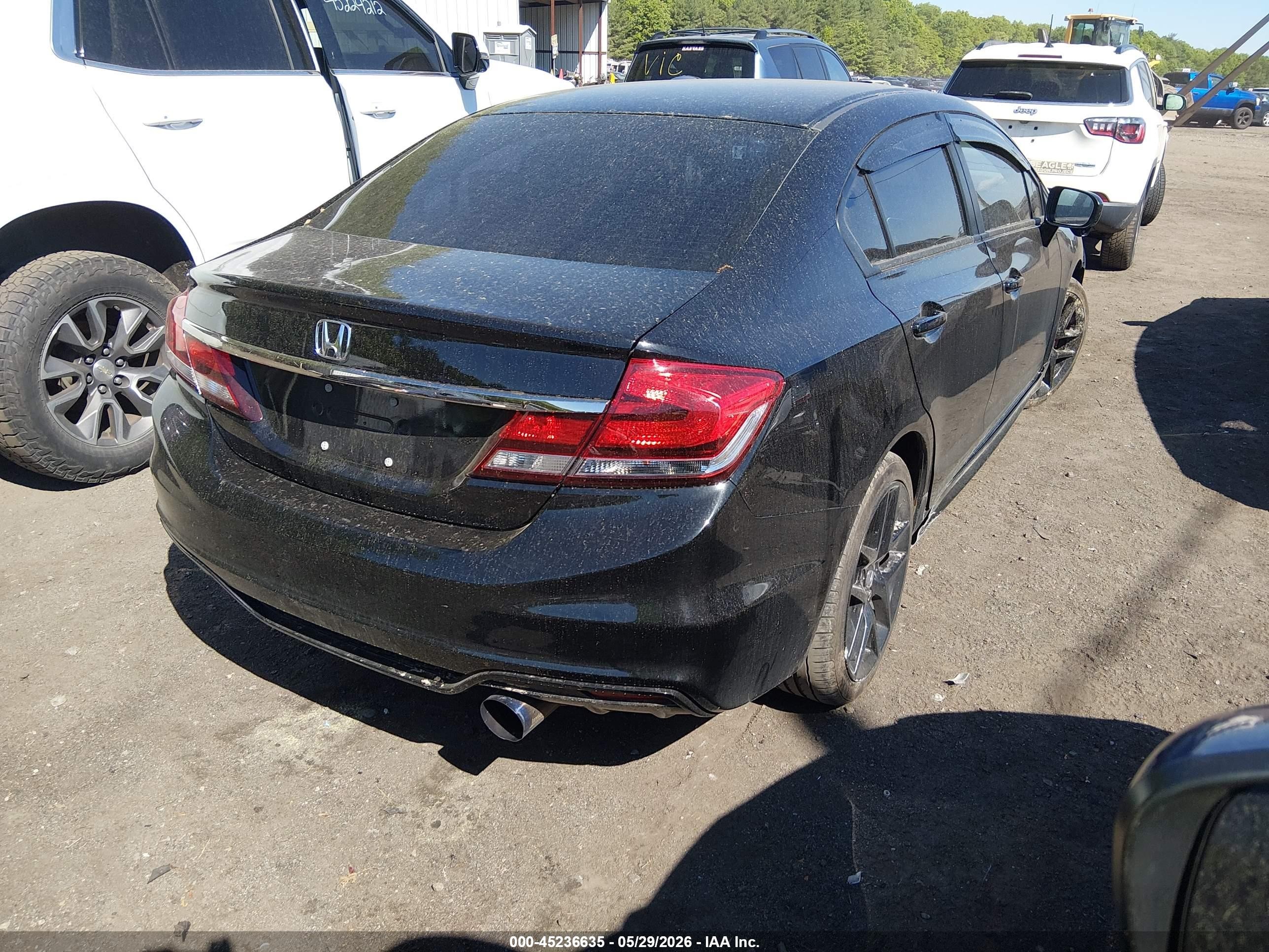 2015 Honda Civic Si Black vin: 2HGFB6E59FH706370