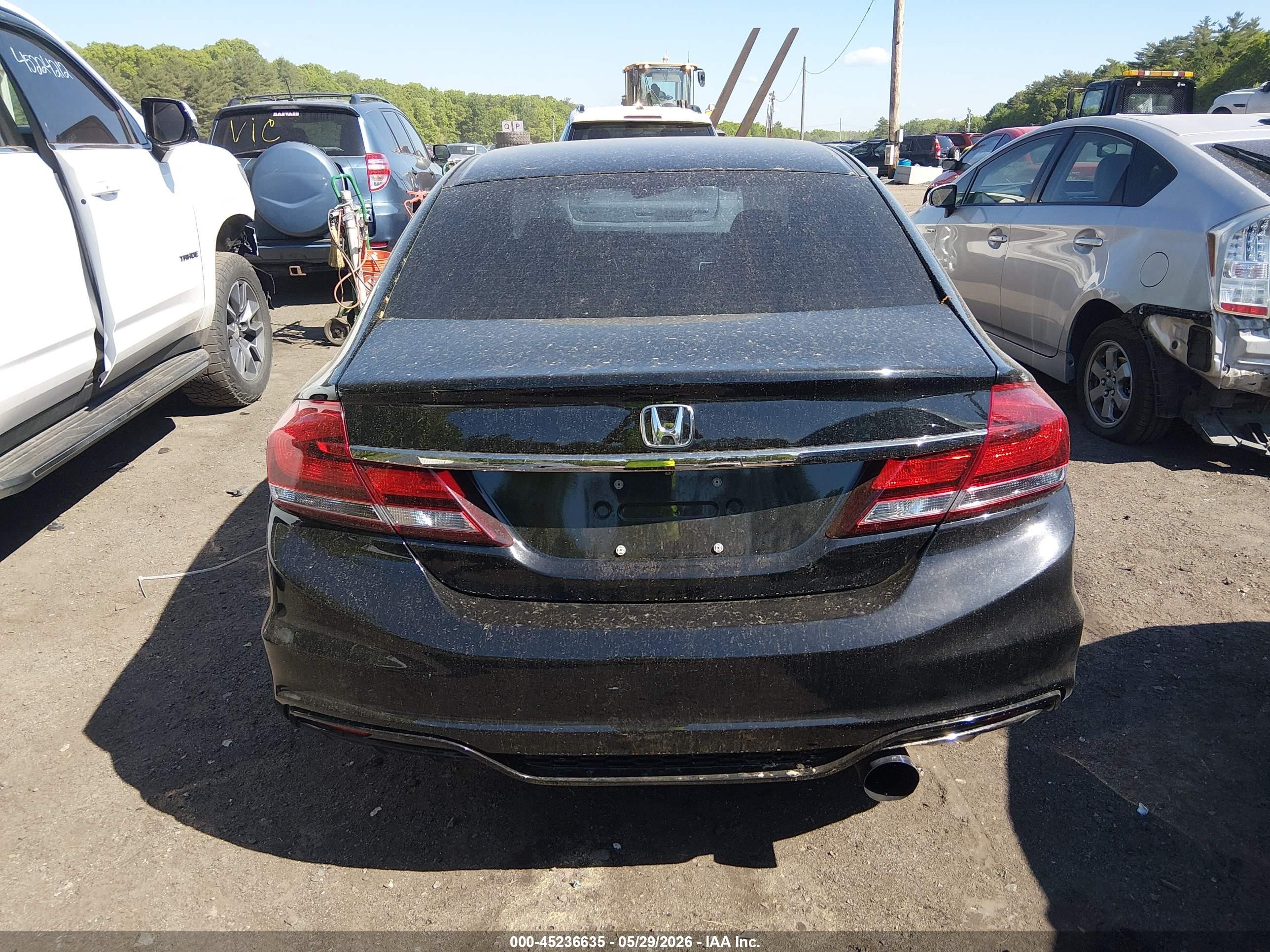 2015 Honda Civic Si Black vin: 2HGFB6E59FH706370