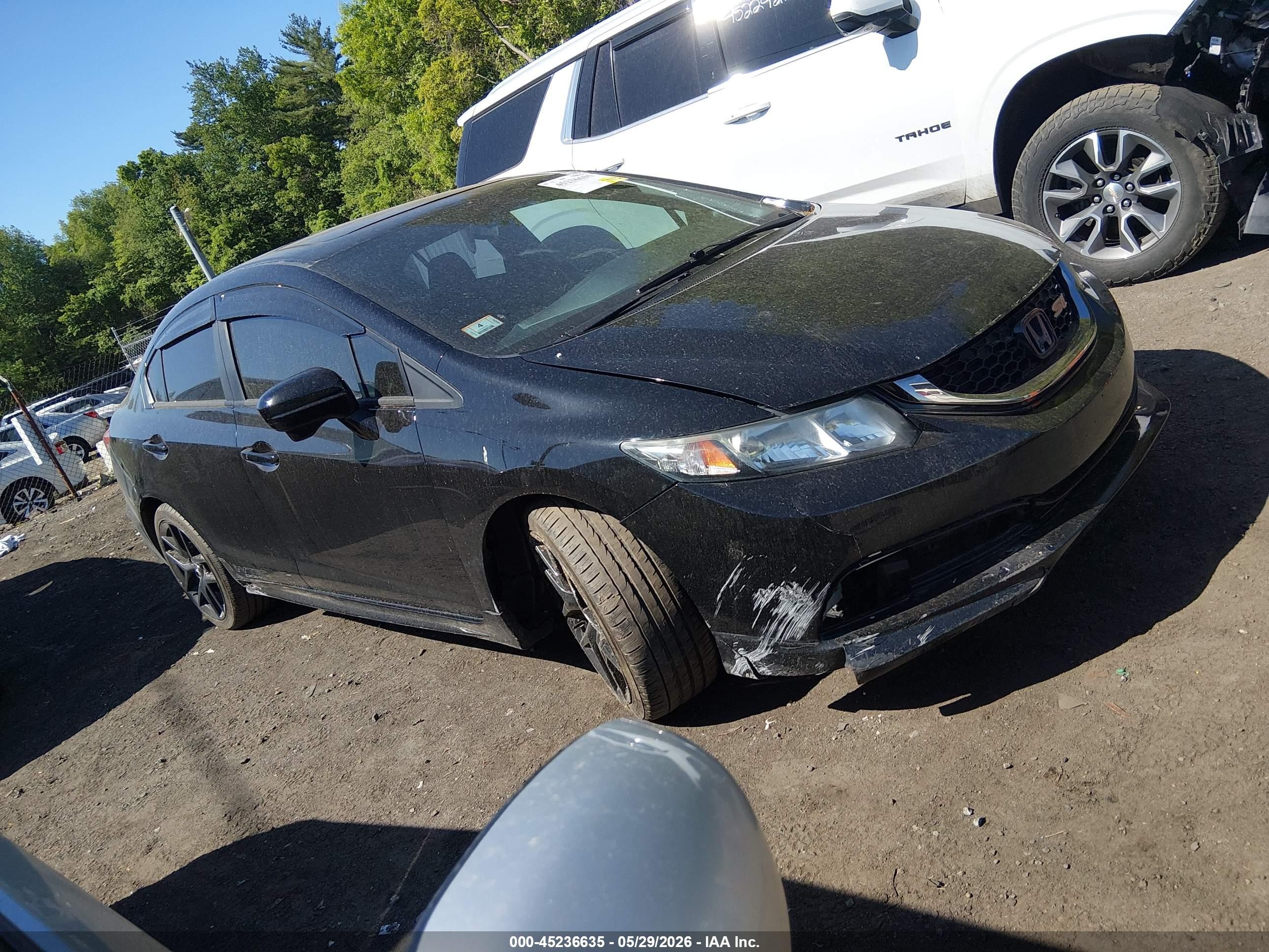 2015 Honda Civic Si Black vin: 2HGFB6E59FH706370