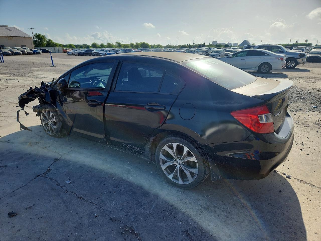 2012 Honda Civic Si Black vin: 2HGFB6E5XCH705627