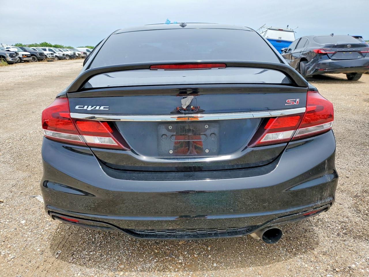 2013 Honda Civic Si Black vin: 2HGFB6E5XDH707508