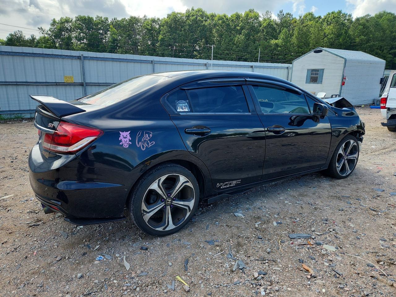 2014 Honda Civic Si Черный vin: 2HGFB6E5XEH704612