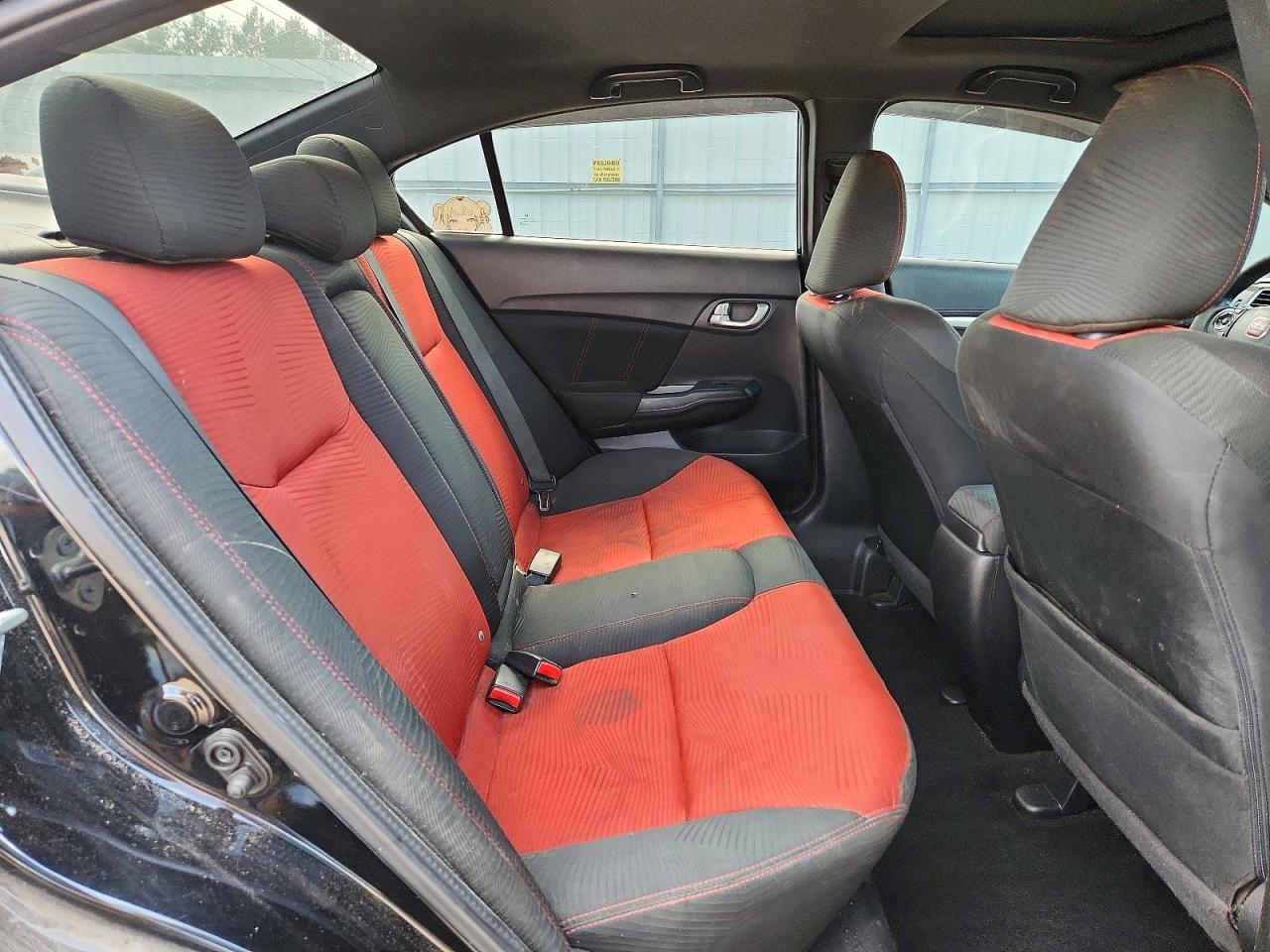 2014 Honda Civic Si Черный vin: 2HGFB6E5XEH704612