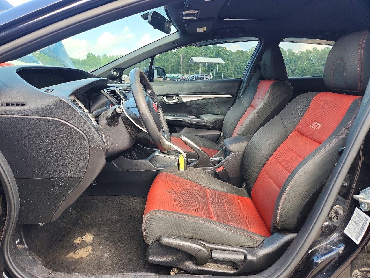2014 Honda Civic Si Черный vin: 2HGFB6E5XEH704612