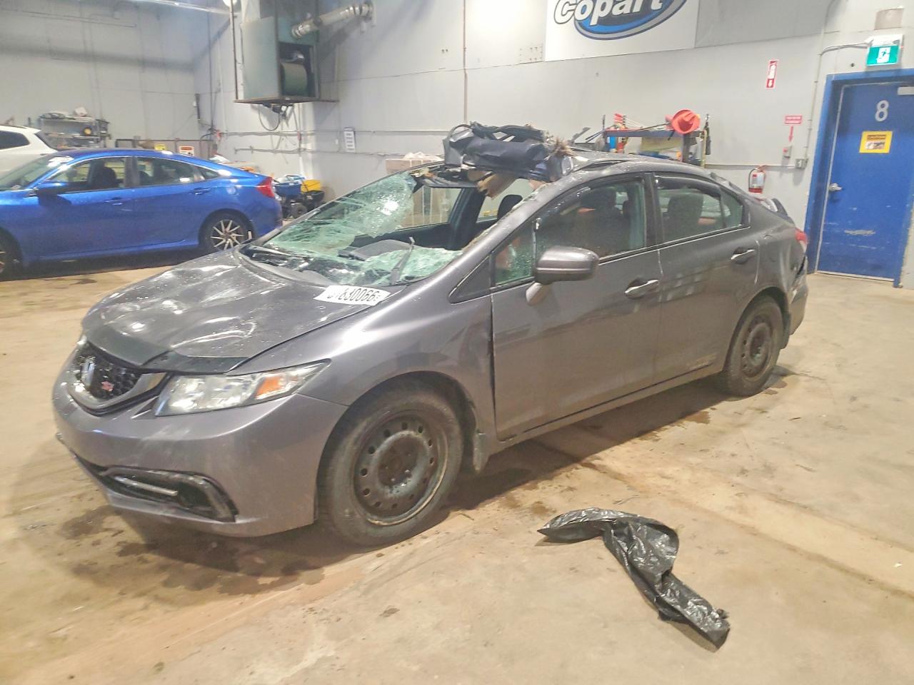 2015 Honda Civic Si Gray vin: 2HGFB6E5XFH200370