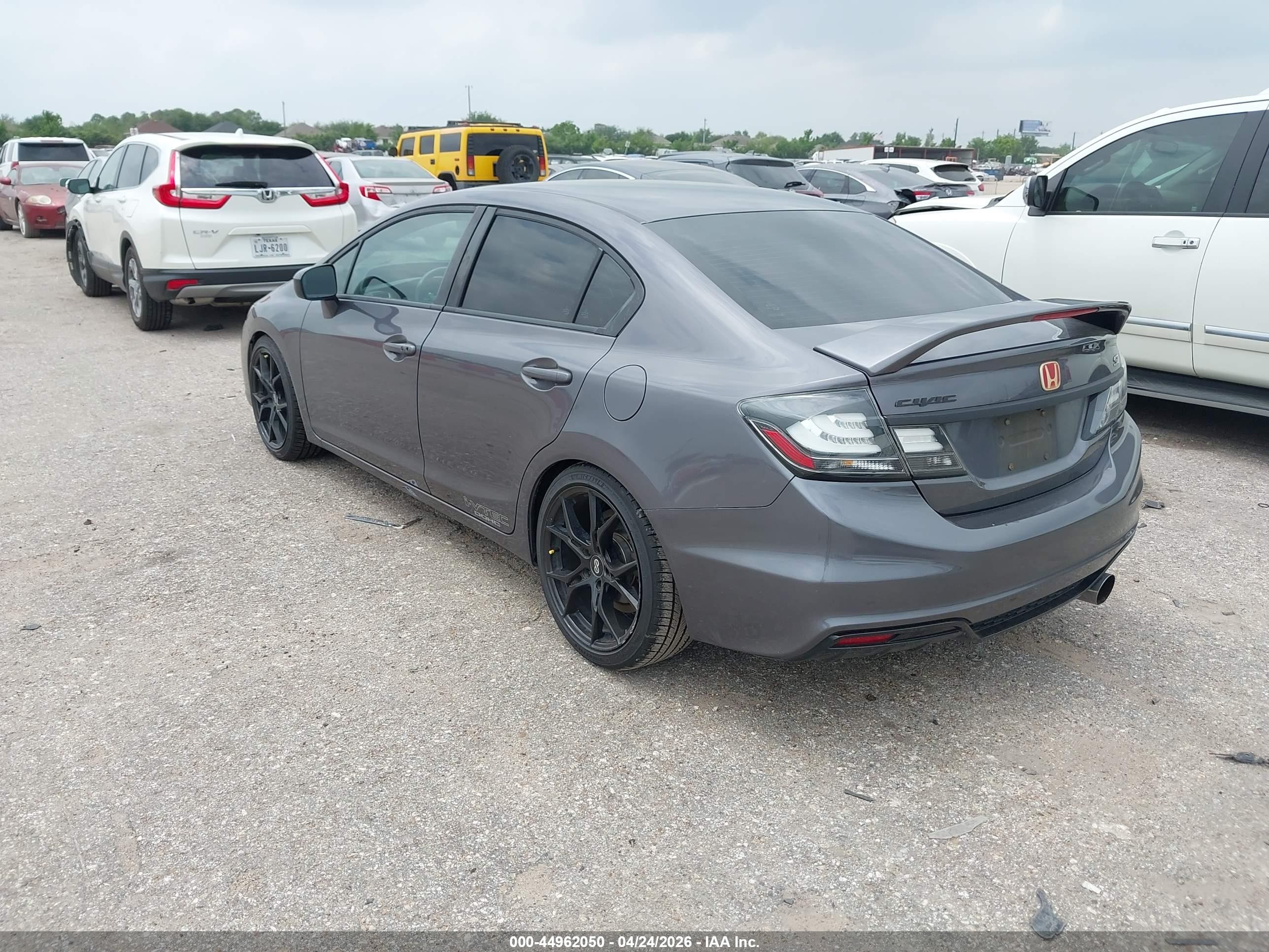 2015 Honda Civic Si Gray vin: 2HGFB6E5XFH705289