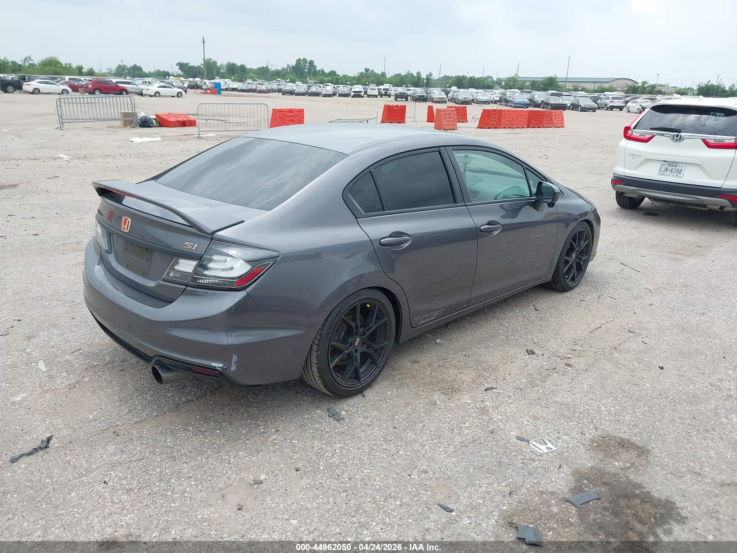 2015 Honda Civic Si Gray vin: 2HGFB6E5XFH705289