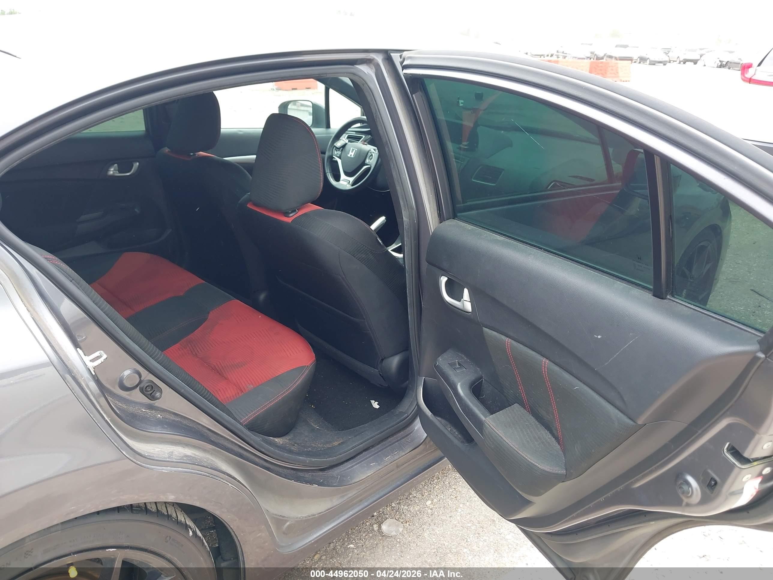 2015 Honda Civic Si Gray vin: 2HGFB6E5XFH705289