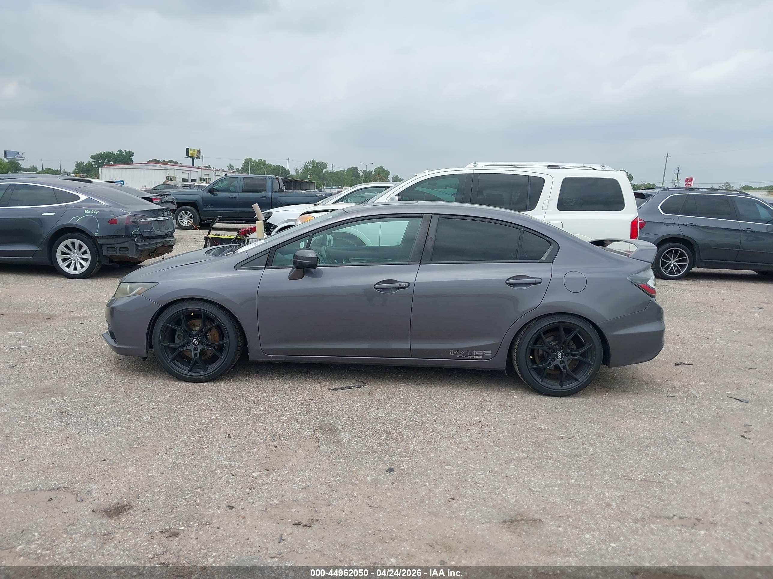 2015 Honda Civic Si Gray vin: 2HGFB6E5XFH705289