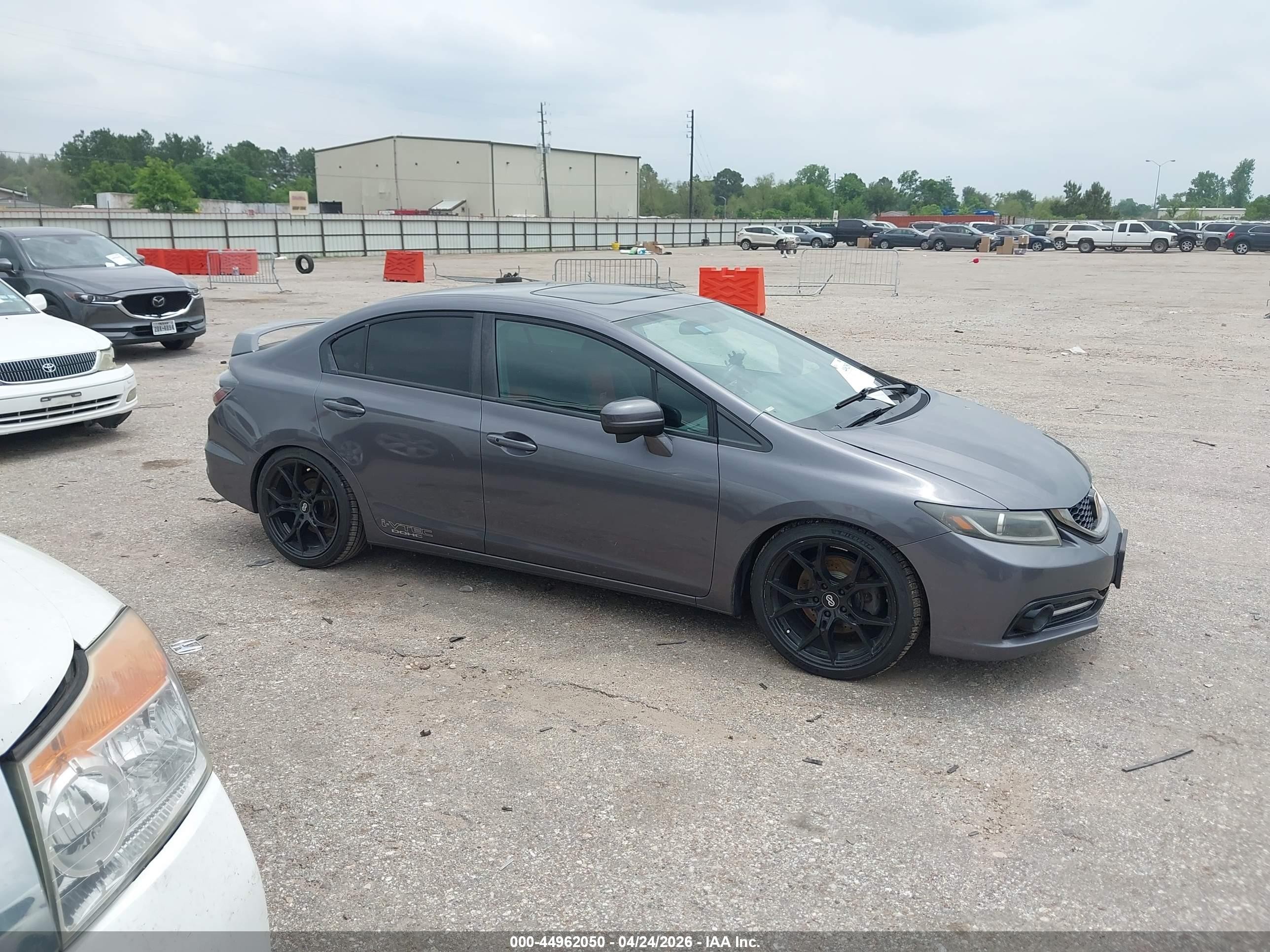 2015 Honda Civic Si Gray vin: 2HGFB6E5XFH705289